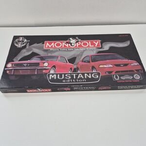 Monopoly Mustang Edition 35th Anniversary 1999 USAopoly Board Game